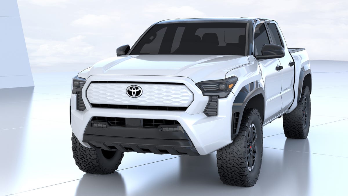 Toyota Pickup EV concept - front 3/4 view