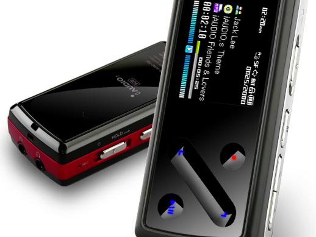 Product Prompt teenager Cowon iAudio 7 Flash MP3 player announced - CNET