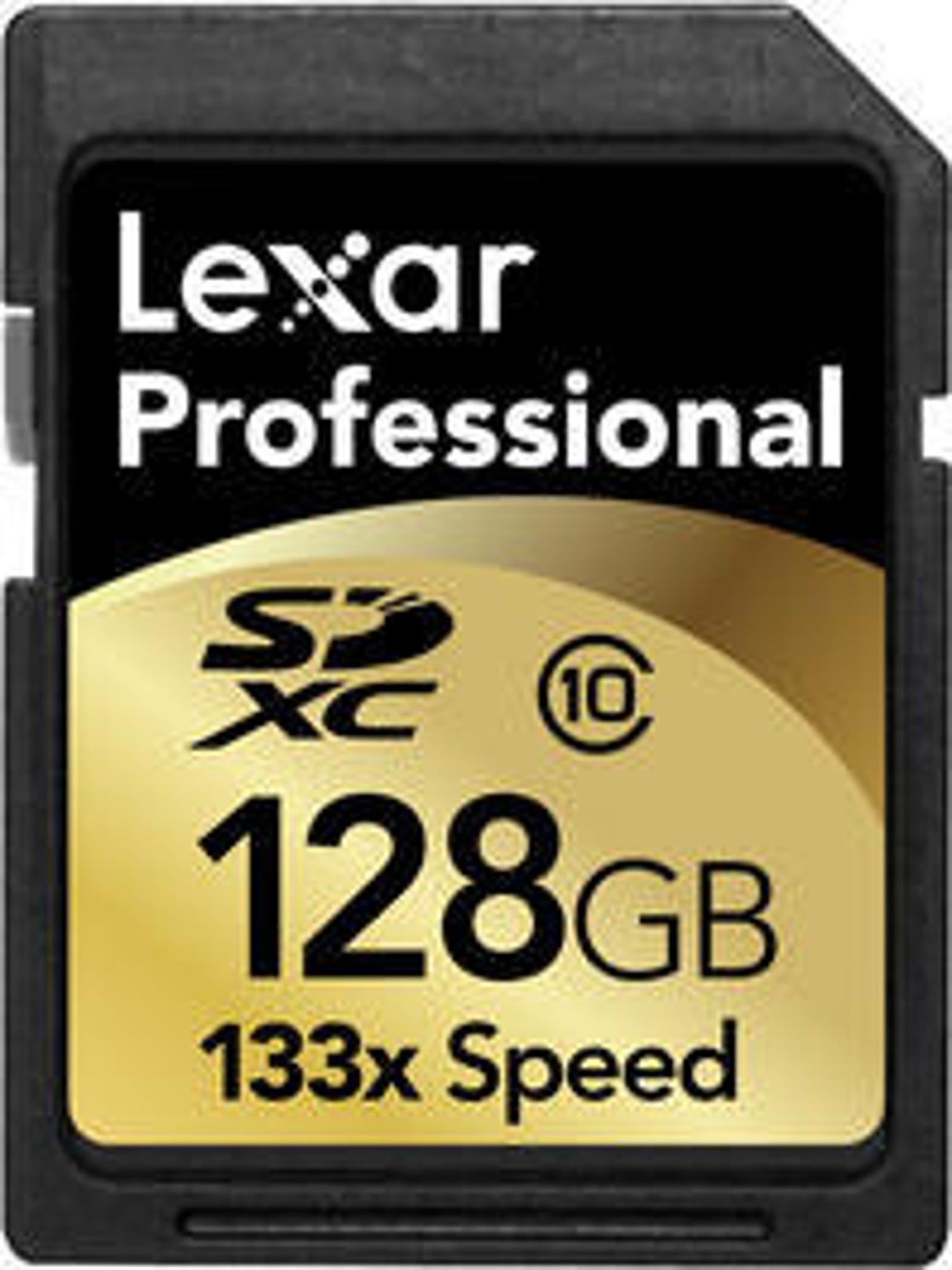 Lexar's first SDXC memory cards, due to ship this quarter, include a $500 64GB and $700 128GB model.