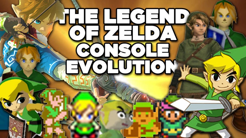 The Legend of Zelda's console evolution