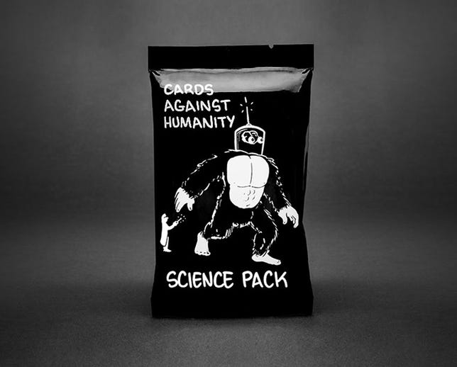 Proceeds from sales of the Science Pack will fund a scholarship for women studying STEM subjects.
