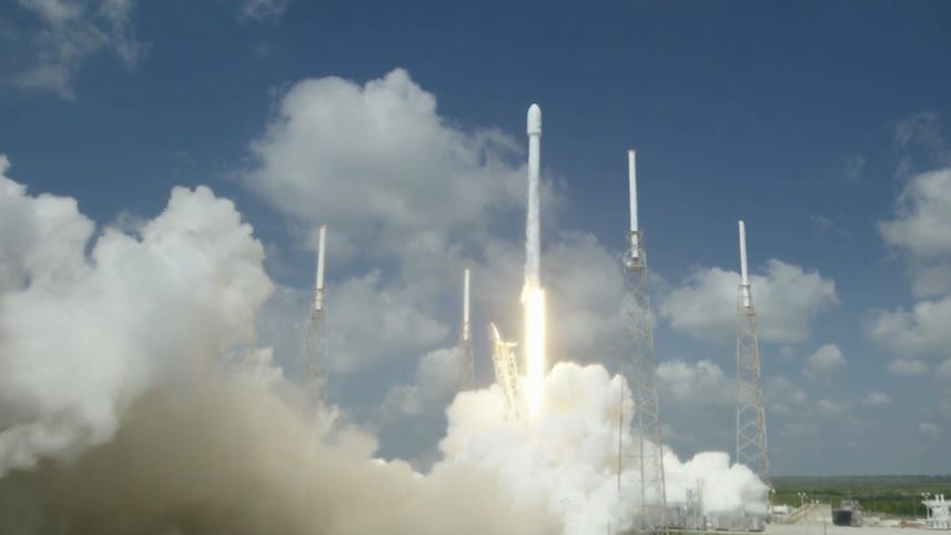 SpaceX launches the Falcon 9