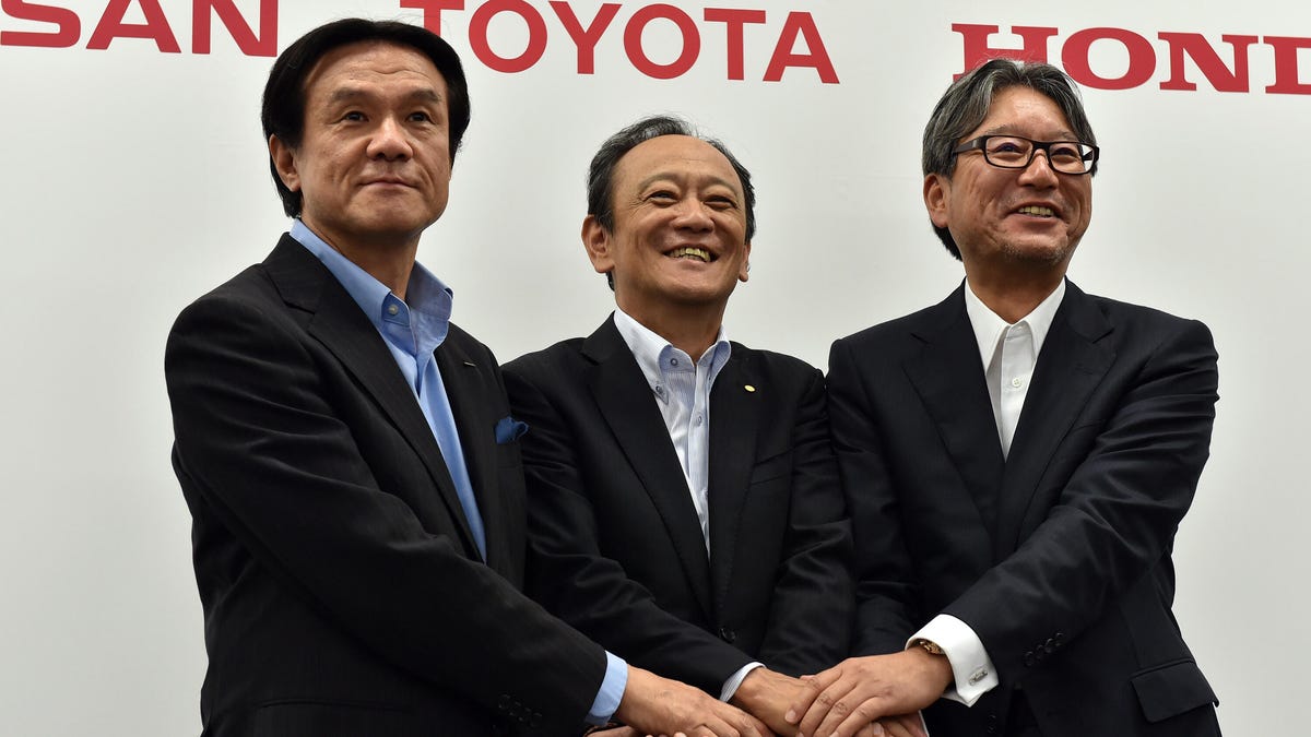 New Honda CEO Toshihiro Mibe (Right)