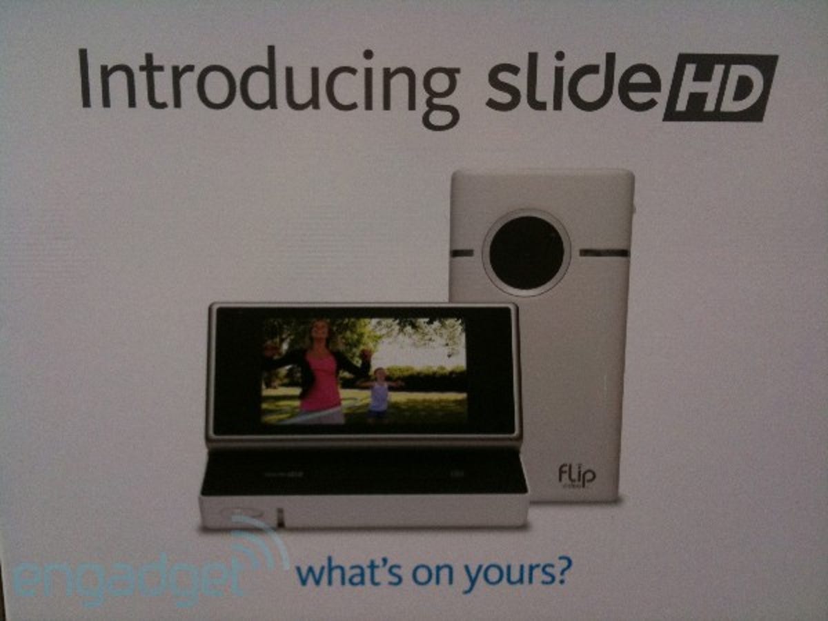Flip, camcorders, Slide HD