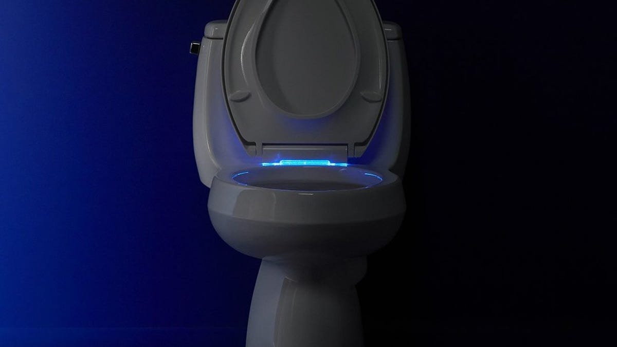 Kohler toilet with Nightlight seat