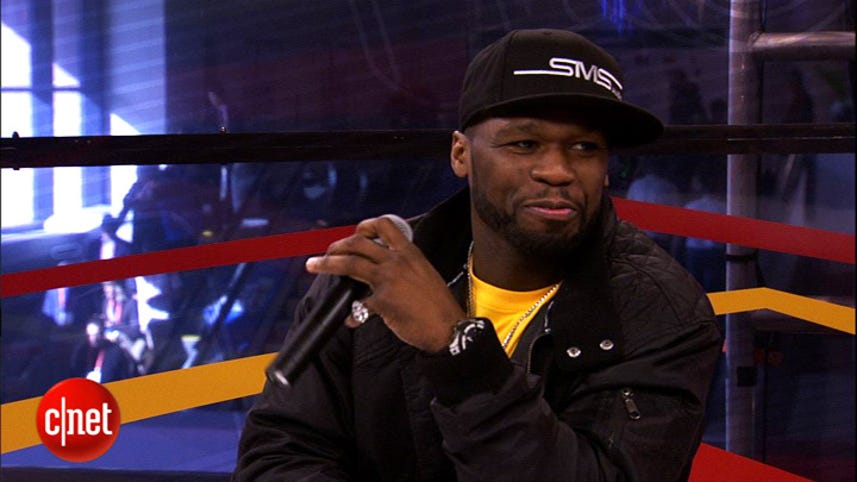 50 Cent returns to the CNET stage at CES 2012