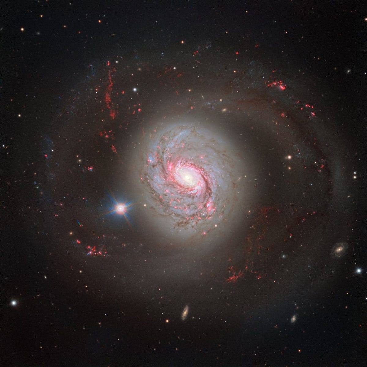The barred spiral galaxy Messier 77