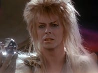 <p>David Bowie displays his magical prowess in "Labyrinth."</p>