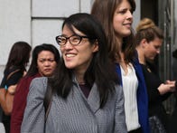 <p>SAN FRANCISCO, CA - MARCH 10:  Ellen Pao (C) leaves the California Superior Court Civic Center Courthouse during a lunch break from her trial on March 10, 2015 in San Francisco, California. Reddit interim CEO Ellen Pao is suing her former employer, Silicon Valley venture capital firm Kleiner Perkins Caulfield and Byers, for $16 million alleging she was sexually harassed by male officials.  (Photo by Justin Sullivan/Getty Images)</p>