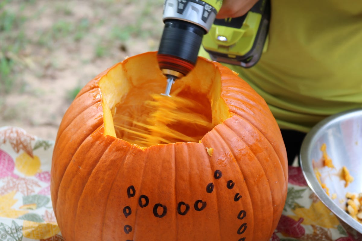 clean out your pumpkin