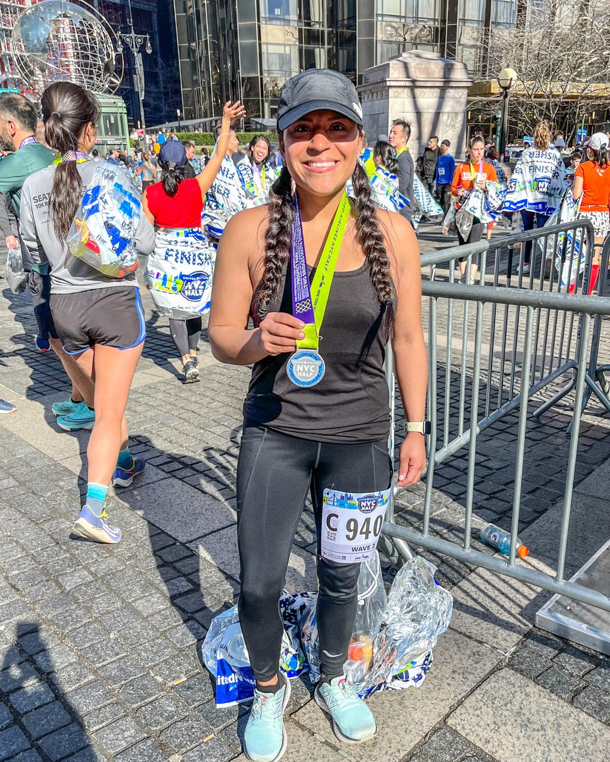 United Airlines NYC Half finisher