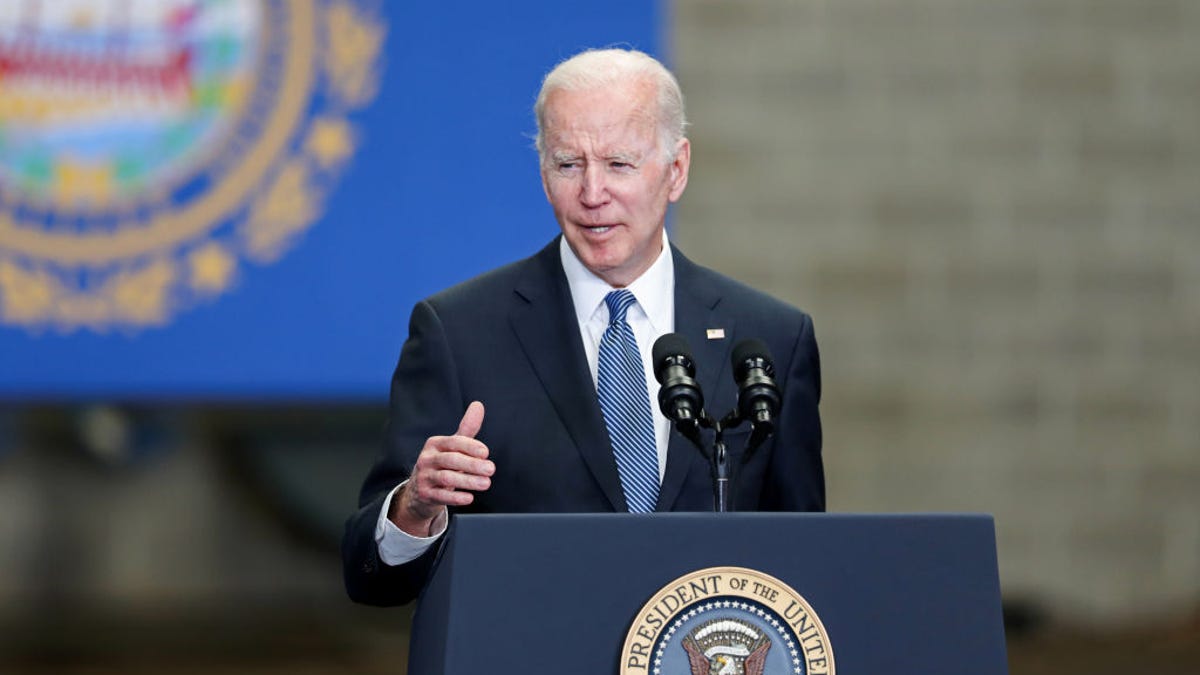 Joe Biden in April 2022 (Getty)