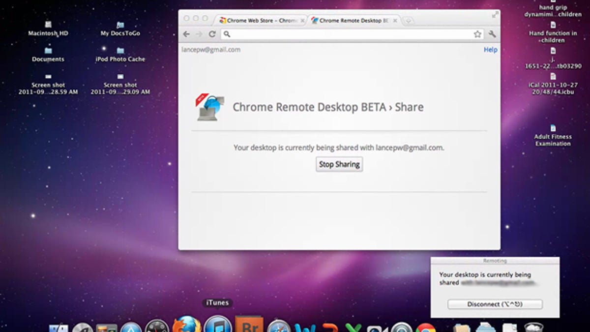 Puerto amplio ciervo How to control a Mac from your PC using Chrome Remote Desktop - CNET