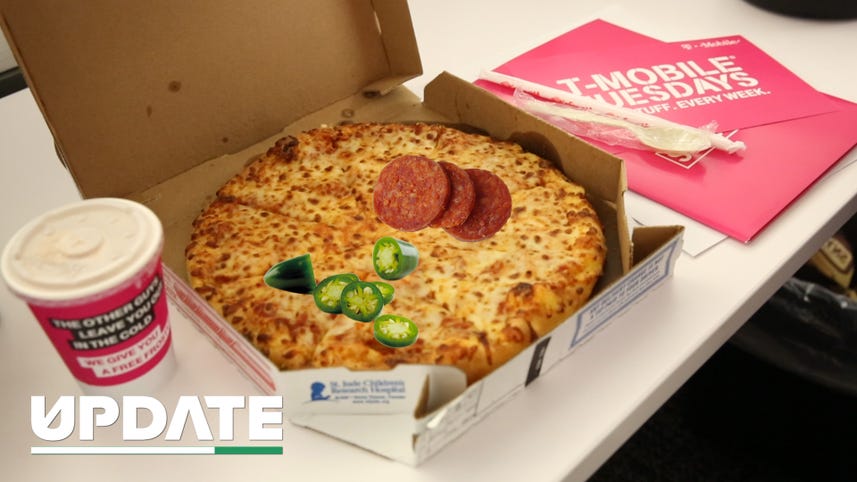 T-Mobile will bribe you with pizza