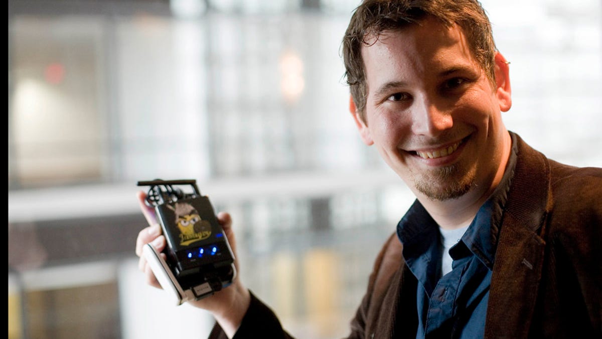 Darren Kitchen, 29, founder of Hak5 and creator of the WiFi Pineapple Mark IV honeypot.