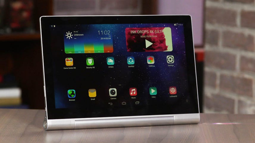 Lenovo builds a projector into the Yoga Tablet 2 Pro