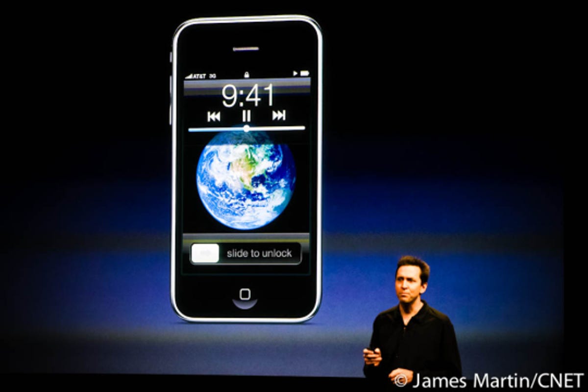 Scott Forstall at iPhone OS 4 event