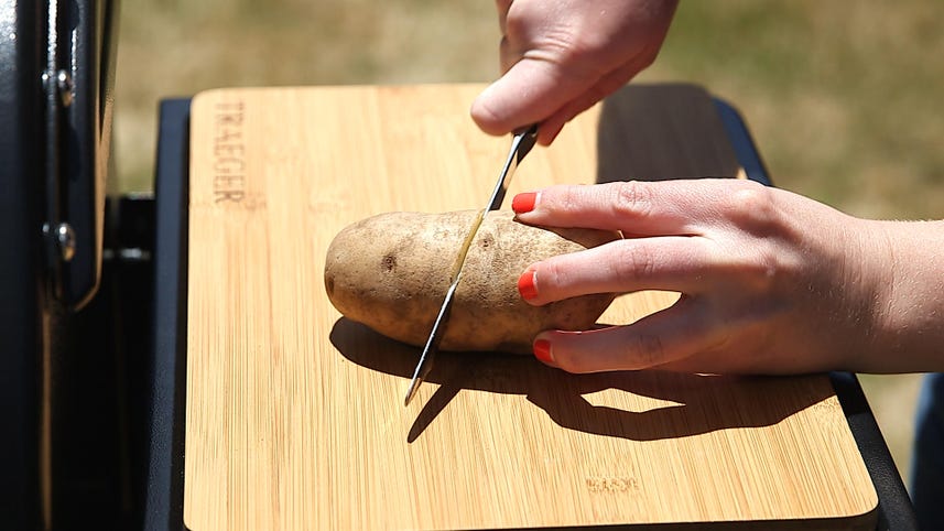 Can a potato make your grill nonstick?