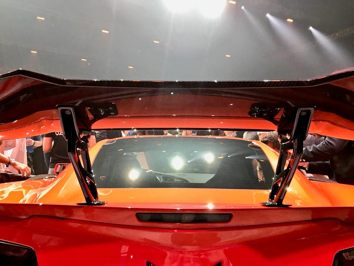 2019 Chevrolet Corvette ZR1 live reveal in Dubai