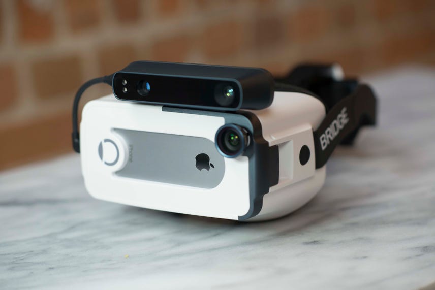 This VR/AR headset uses your iPhone to make mixed reality