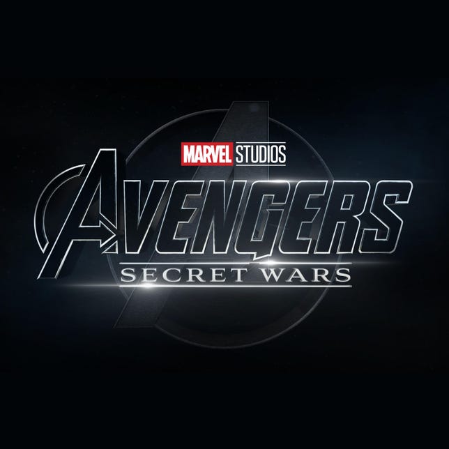 title card for avengers secret wars