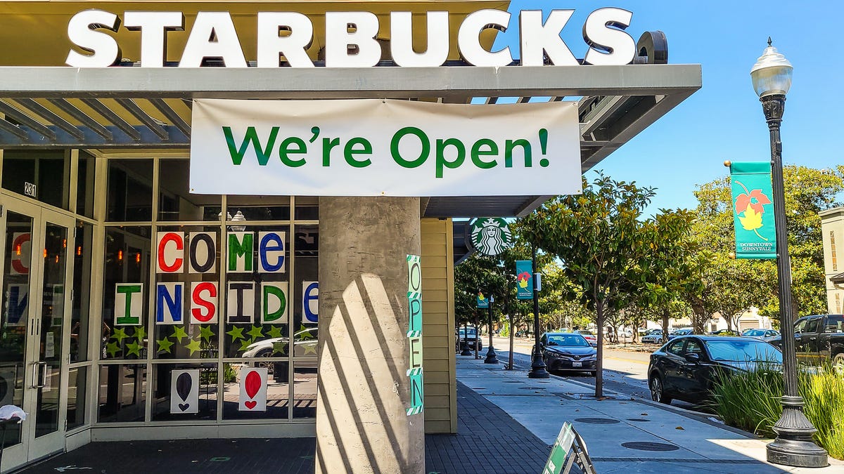 Coronavirus Reopen Starbucks Welcome Back