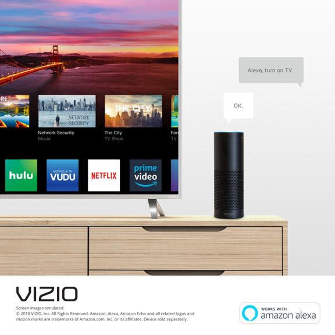 Vizio SmartCast TVs add support for Alexa voice control