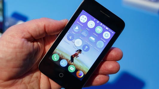 The Orange Klif is a $40 Firefox OS phone that the French carrier will sell in 13 African and Middle Eastern countries starting in the second quarter of 2015. The price includes six months of voice, text, and data service.