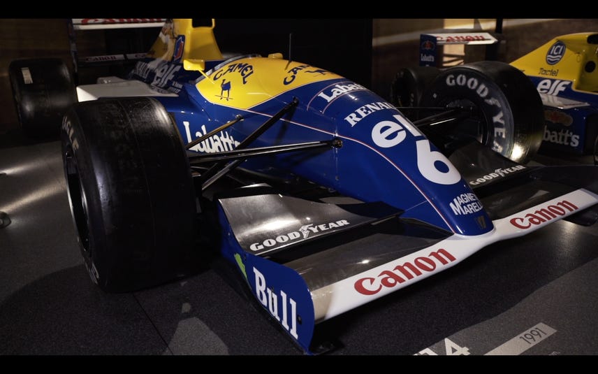 Inside the treasure chest of Williams Formula 1 heritage