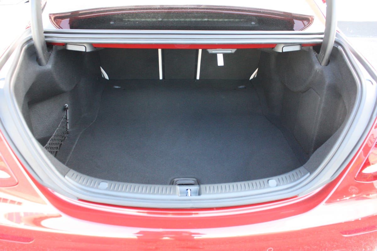 2017 E-Class trunk space