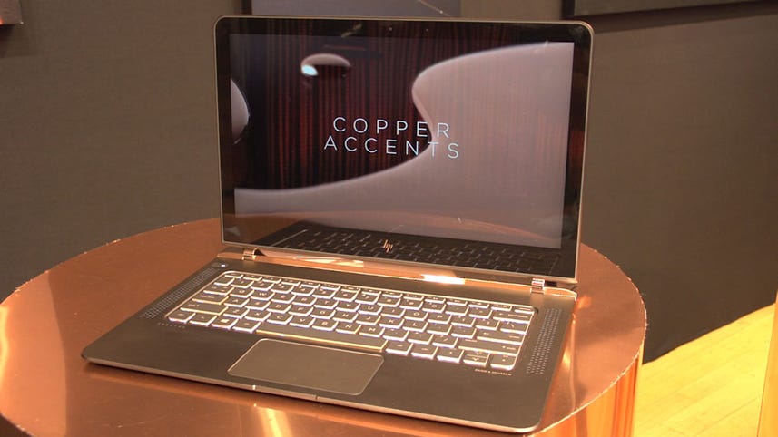 Meet the world's thinnest laptop, the HP Spectre
