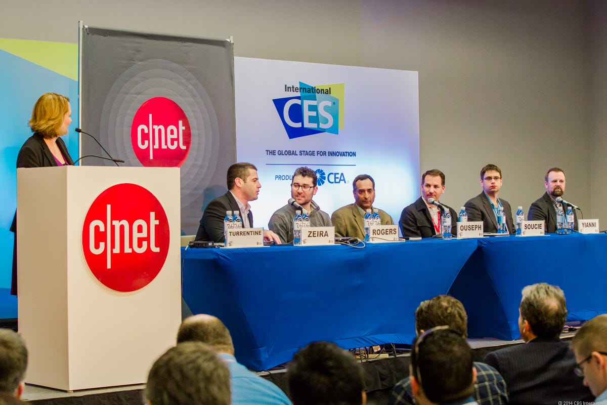 CNET Connected Home panel at CES
