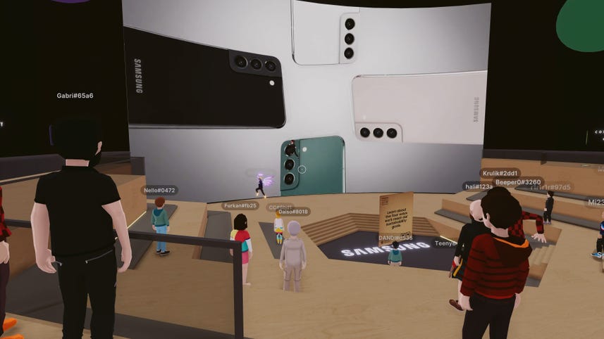 I attended Samsung's Galaxy S22 event in the metaverse. It did not feel great