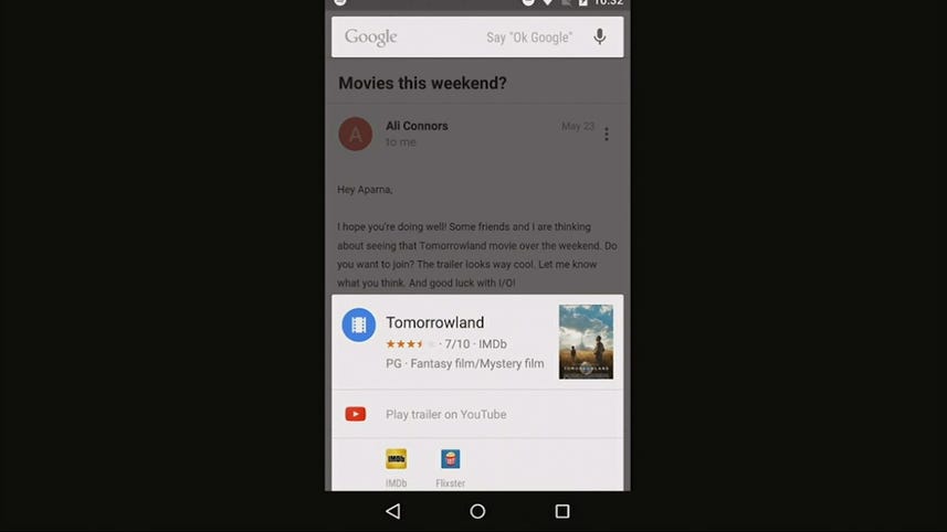 Now on Tap makes Google Now smarter