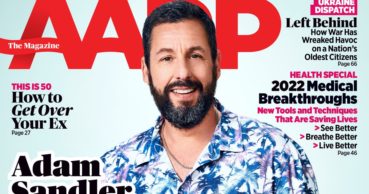 Adam Sandler Is on the Cover of AARP Magazine Making Us All Feel So Old