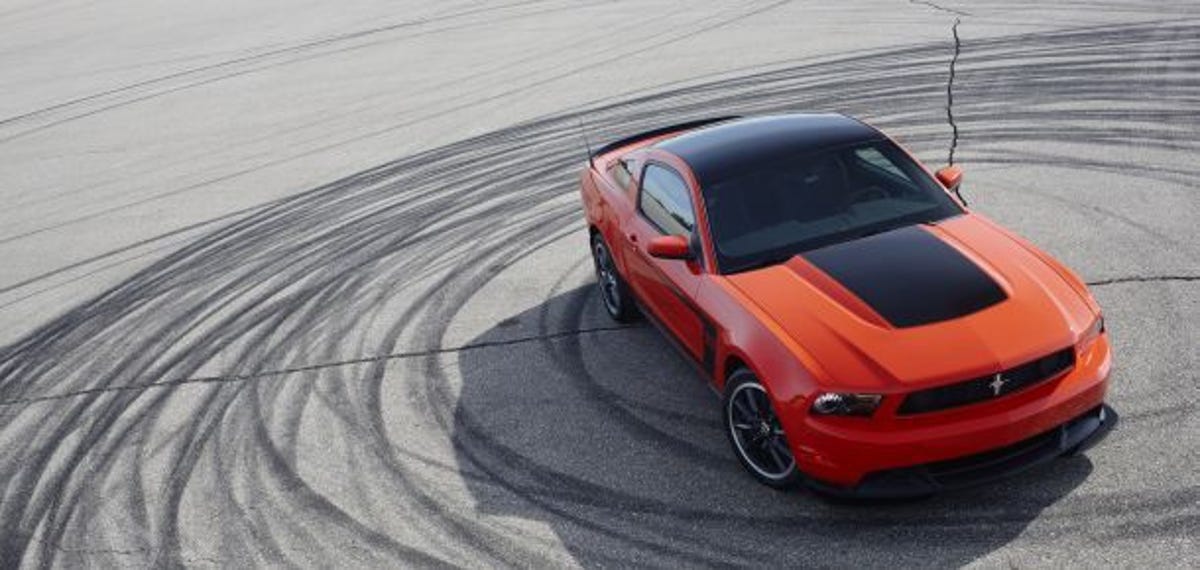 Ford's Mustang Boss 302 gains a competition-ready TracMode with the turn of a special key.