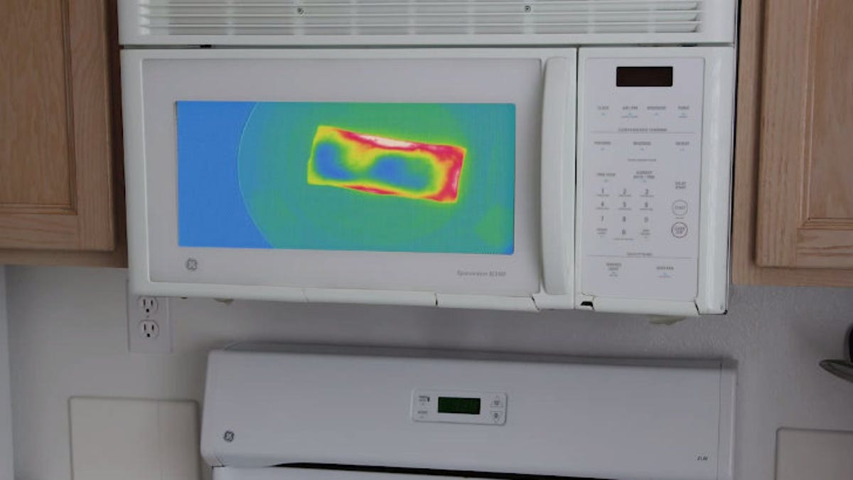Heat Map Microwave concept