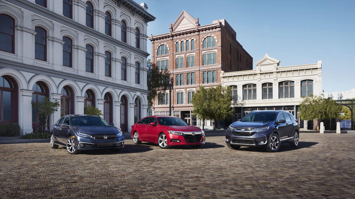 Honda Accord, CR-V and Civic
