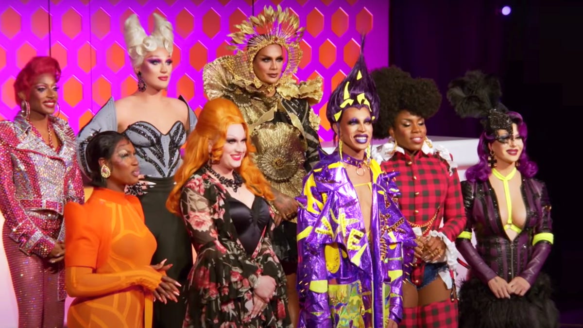 The cast of RuPaul's Drag Race All Stars Season 7