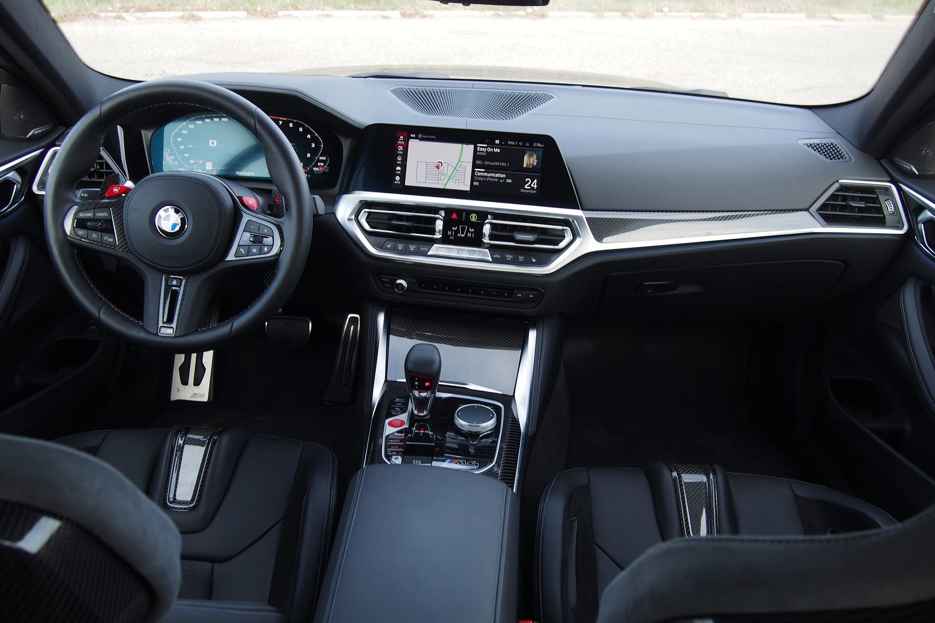 2022 BMW M4 Competition xDrive Coupe - interior