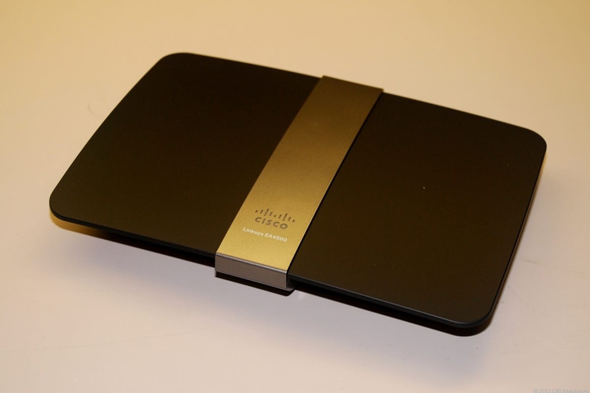 The Linksys EA4500 Smart Wi-Fi router from Cisco.