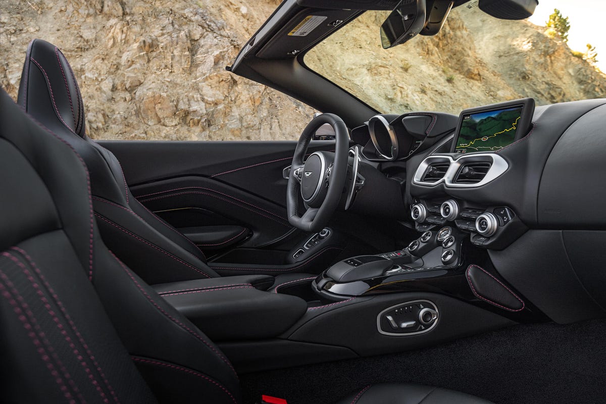 2021 Aston Martin Vantage Roadster interior