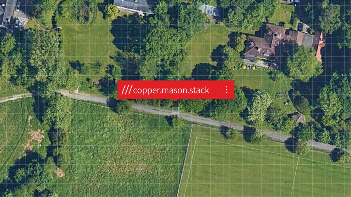 What3words can be lead first responders to a precise locations with no street addresses like this footpath in Cambridge, UK.