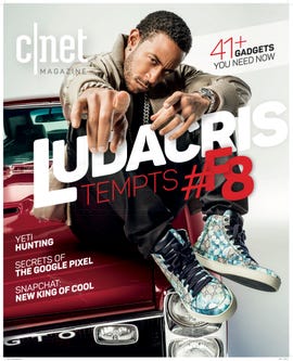 Ludacris on the cover of CNET Magazine