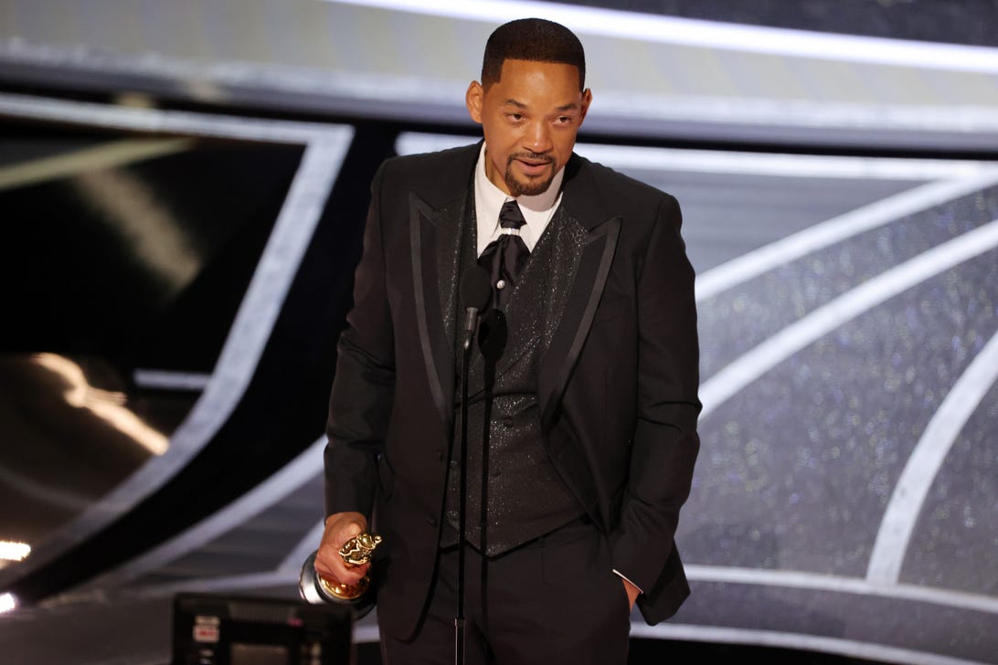 Will Smith at the 94th annual Academy Awards