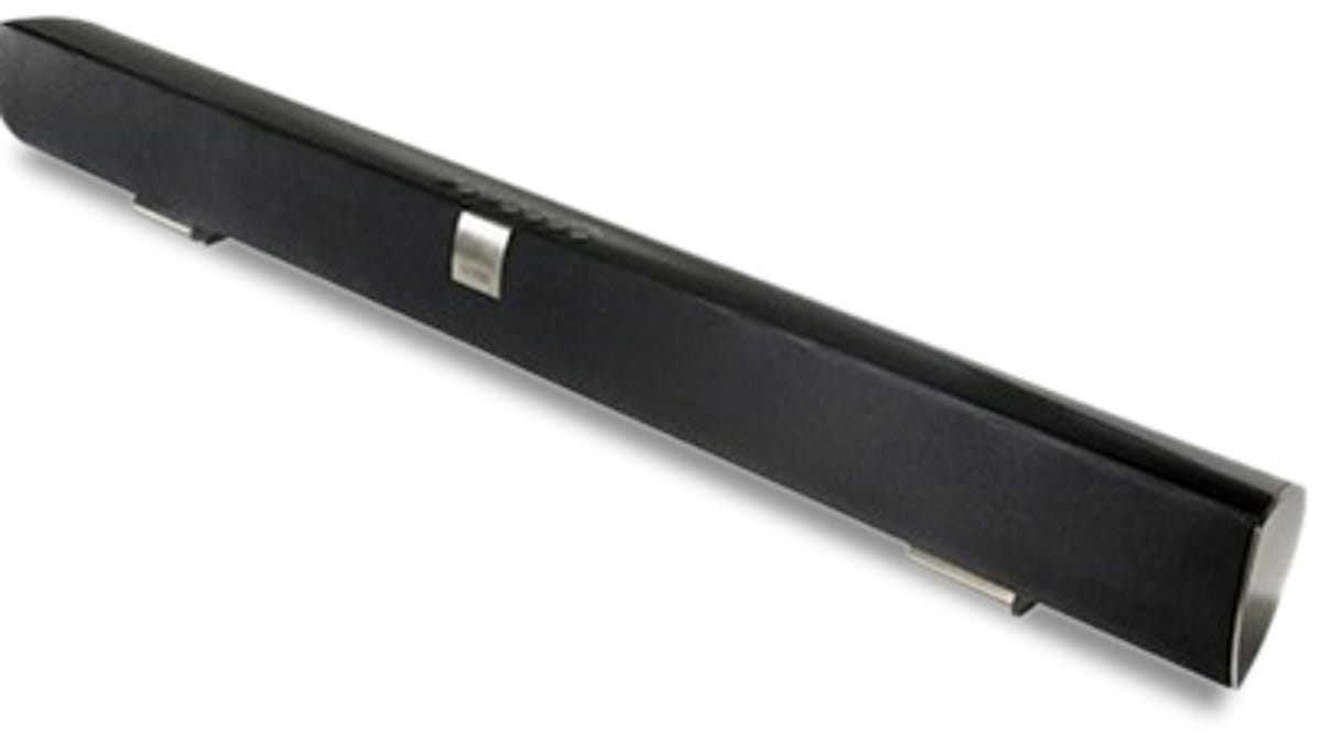 The Vizio VSB200 sound bar delivers much better sound than your HDTV's built-in speakers could ever hope to.