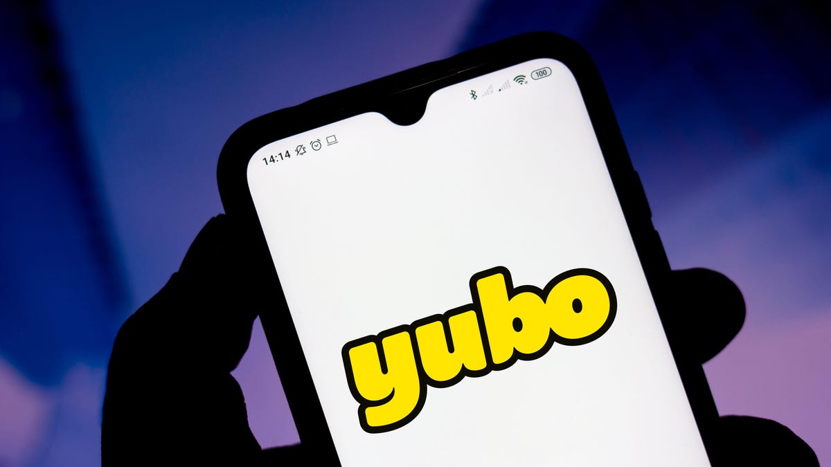 Yubo social media app logo on a a phone.