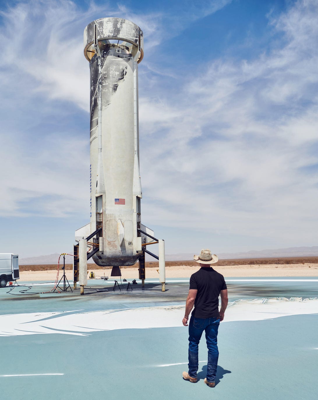 Jeff Bezos And Blue Origin A Journey To Space Takes Flight Cnet