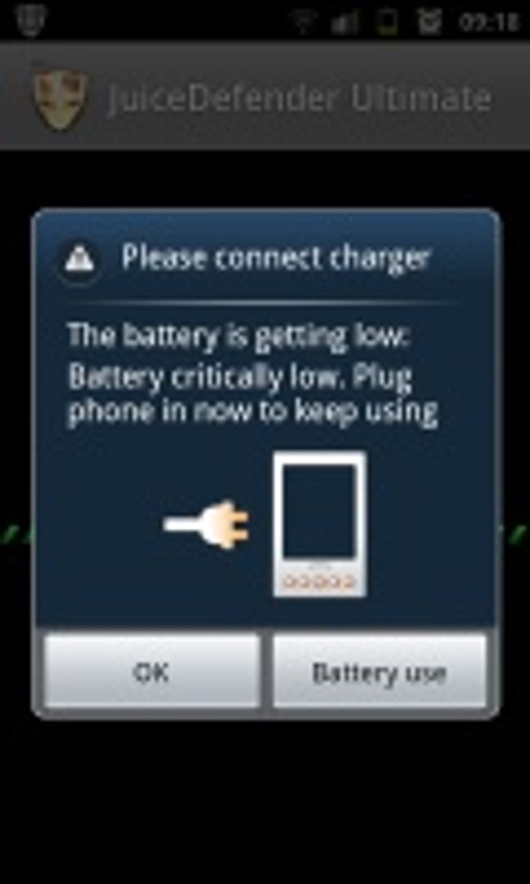 Android battery-saving tips - warning