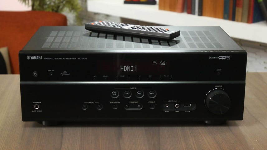 Yamaha RX-V475: A lightly featured, great-sounding receiver